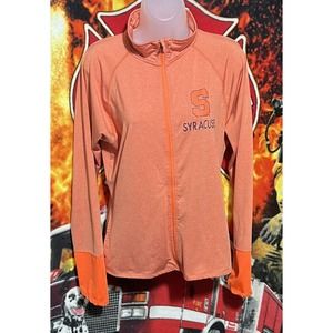 Rivalry Threads‎ Syracuse University Jacket Zip Up Orange Women’s Size Large